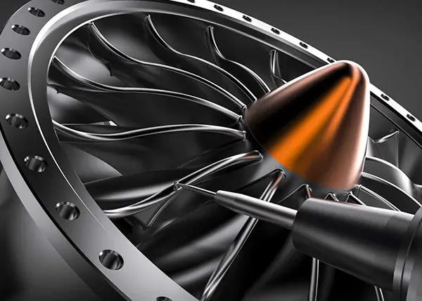 5 axisc cnc precision turbine