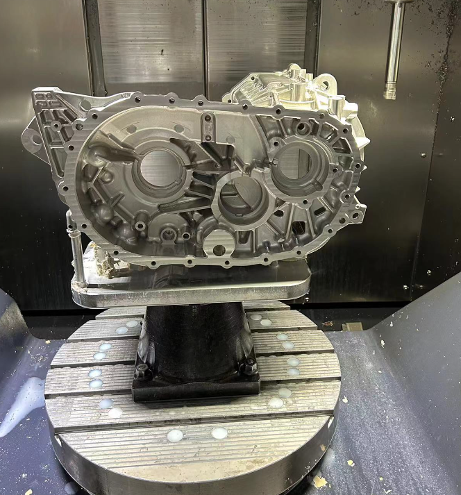 precision machining complex engine part